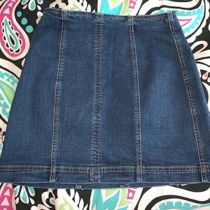 Jean skirt